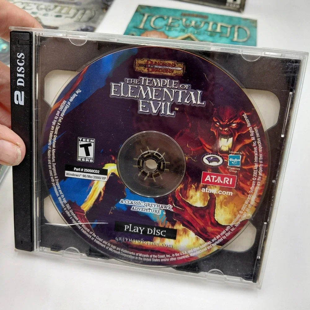 Icewind Dale The Collection PC Game Heart of Winter Temple of Elemental Evil D&D